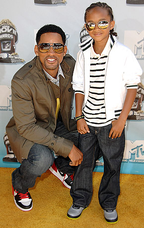 hines ward son jaden. will smith son.