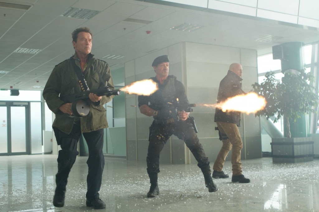 Expendables 2, Schwarzenegger, Stallone, Willis